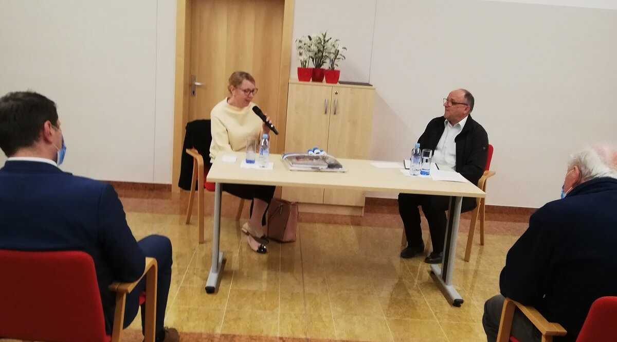 Helena Jaklitsch in Tone Gorjup